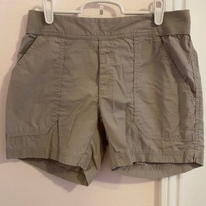 Columbia Khaki-Colored Hiking Shorts